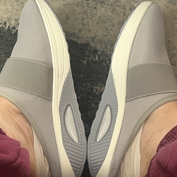 Brand new never worn out. Light dove grey slip on and very light sneakers. - Picture 3 of 4
